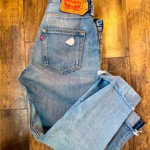 Vintage Levi’s two-toned 501 Jeans